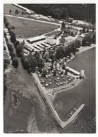 WALENSTADT SG Flugaufnahme Int. Camping - M. u. K. Bürer
