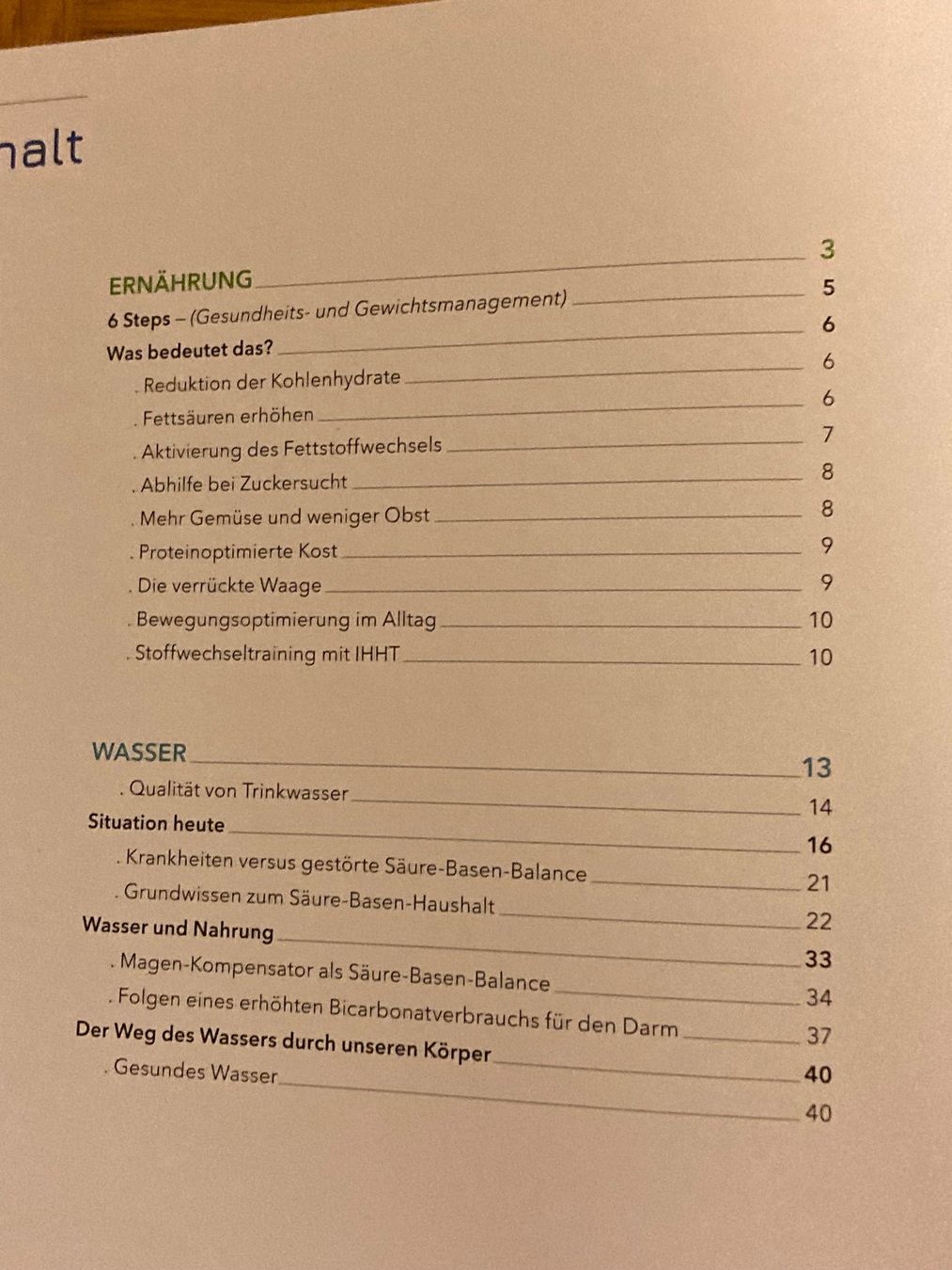 Libri: Buch / Luft, Wasser und Ernährung - Alexander Glogg – Usato da Baar venduto da sonnenschein076 2