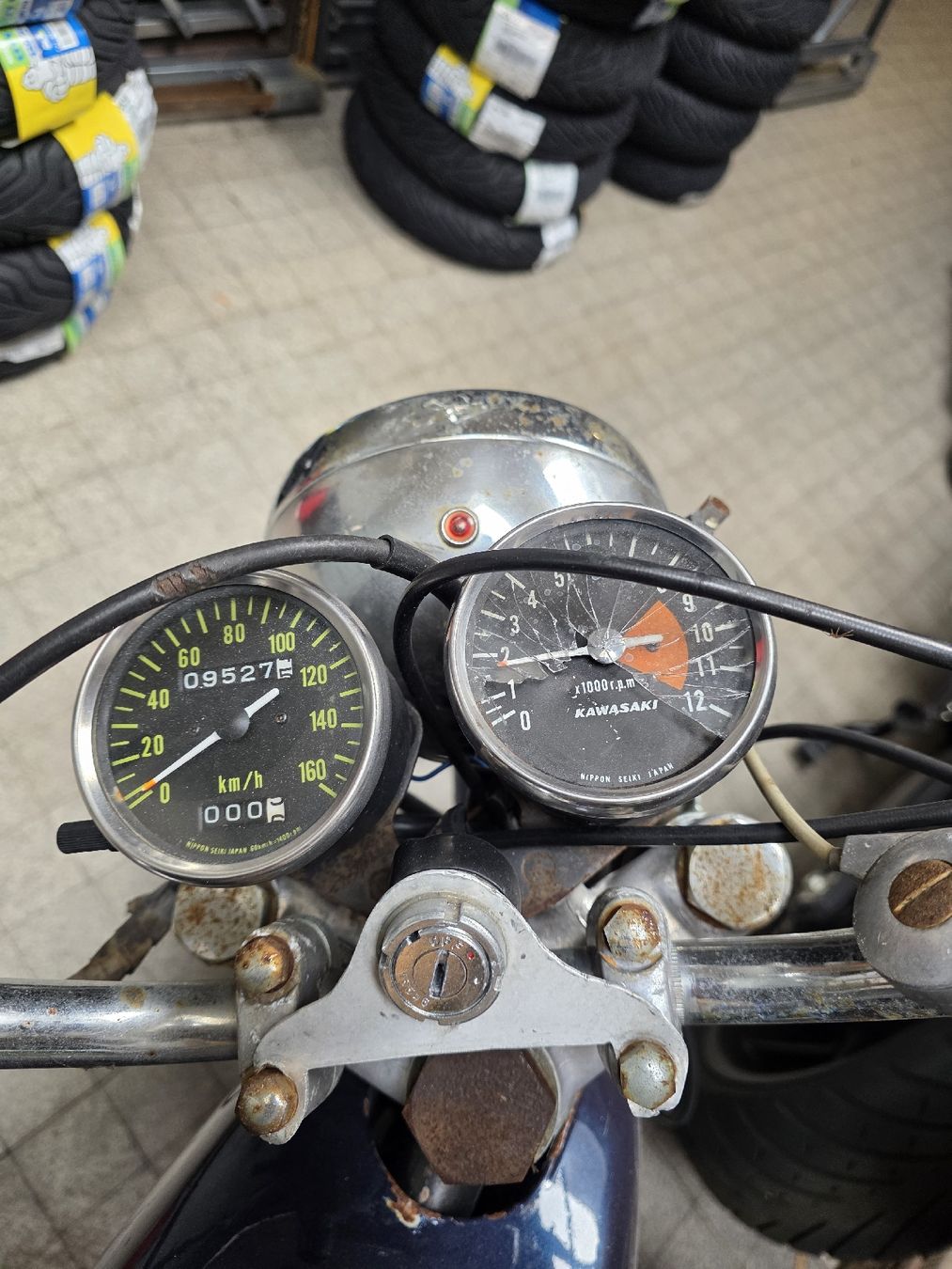 Kawasaki Strada: Kawasaki Samurai 1971 à restaurer  – Usato da Carouge GE venduto da mic_c8dx 3