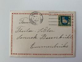 Pro Juventute Briefli 1930 mit Inhalt siehe Bilder.