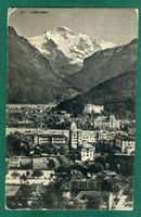 Interlaken mit Jungfrau, 1909, gelaufen