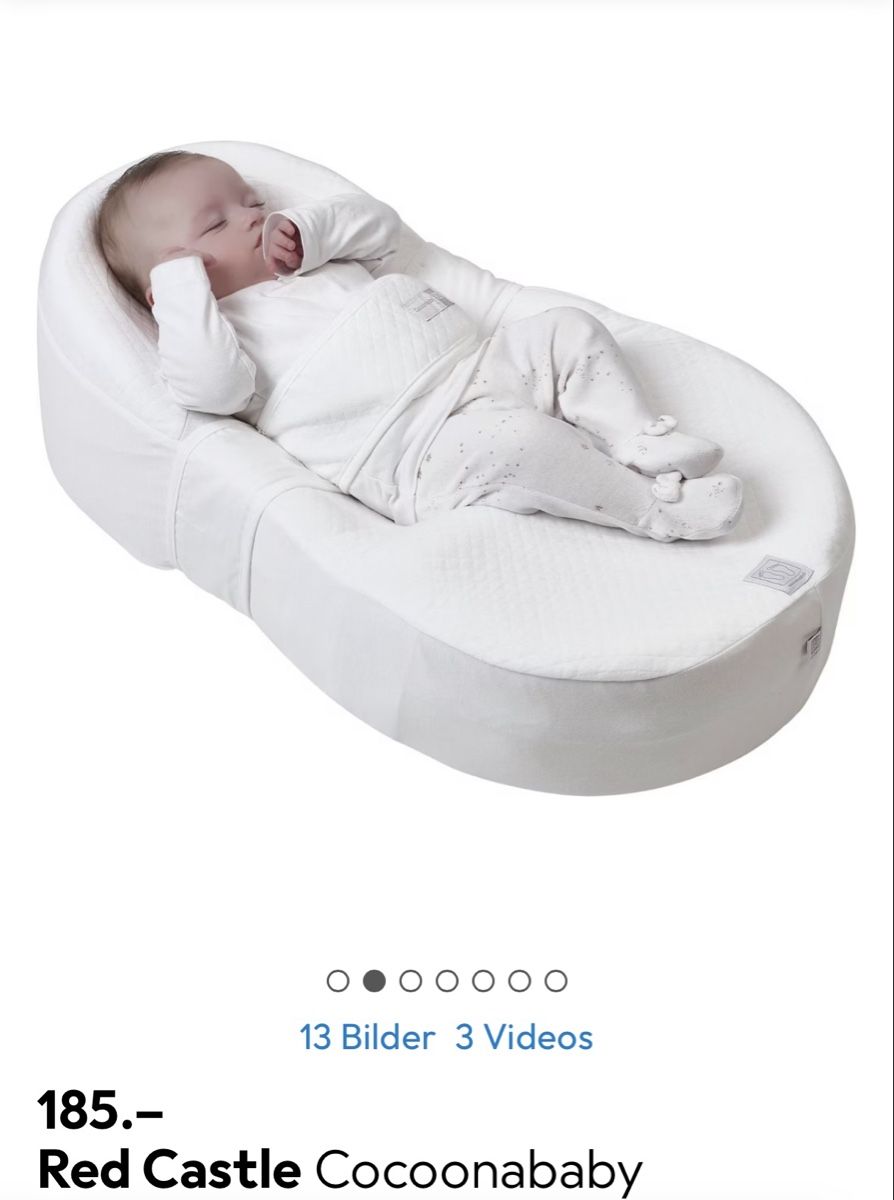 Materassi: Beaba Cocoonababy Baumwollblüte weiss – Usato da Dübendorf venduto da sha_fx85