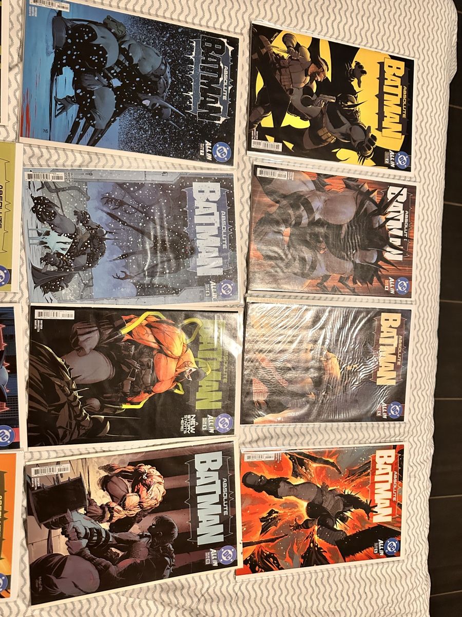 Fumetti: Absolute Batman Full Run 1-17 with Variants (missing 1 and3) – Usato da Gattikon venduto da 386ComicEmpire 2