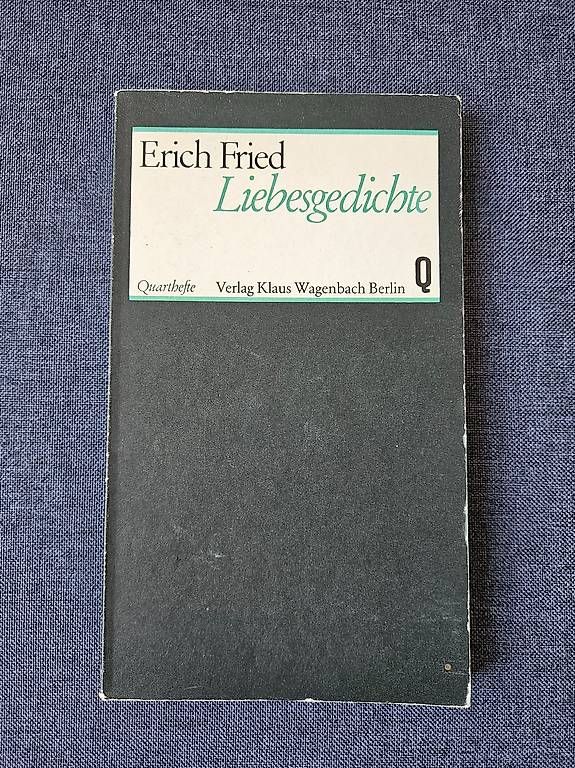 Libri: Erich Fried Gedichte, Erzählungen – Usato da Worb venduto da jun_fj8w 1