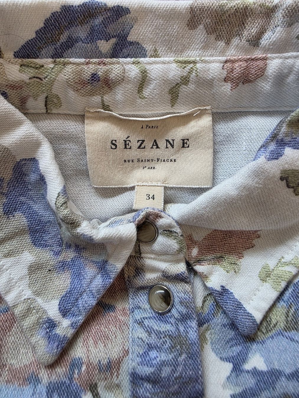 Sezane Camicette: Sézane Bluse Baumwolle – Gr. 34 – Nuovo (secondo la descrizione) da Zürich venduto da LIMAR 4