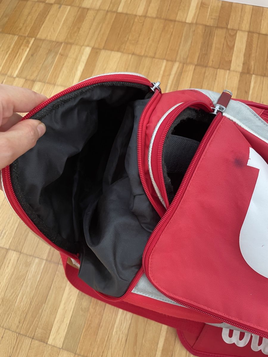 Wilson Taschen: Wilson Tour K Factor Tennis Bag Red – Gebraucht aus Neuchatel von shi_9fzw 5