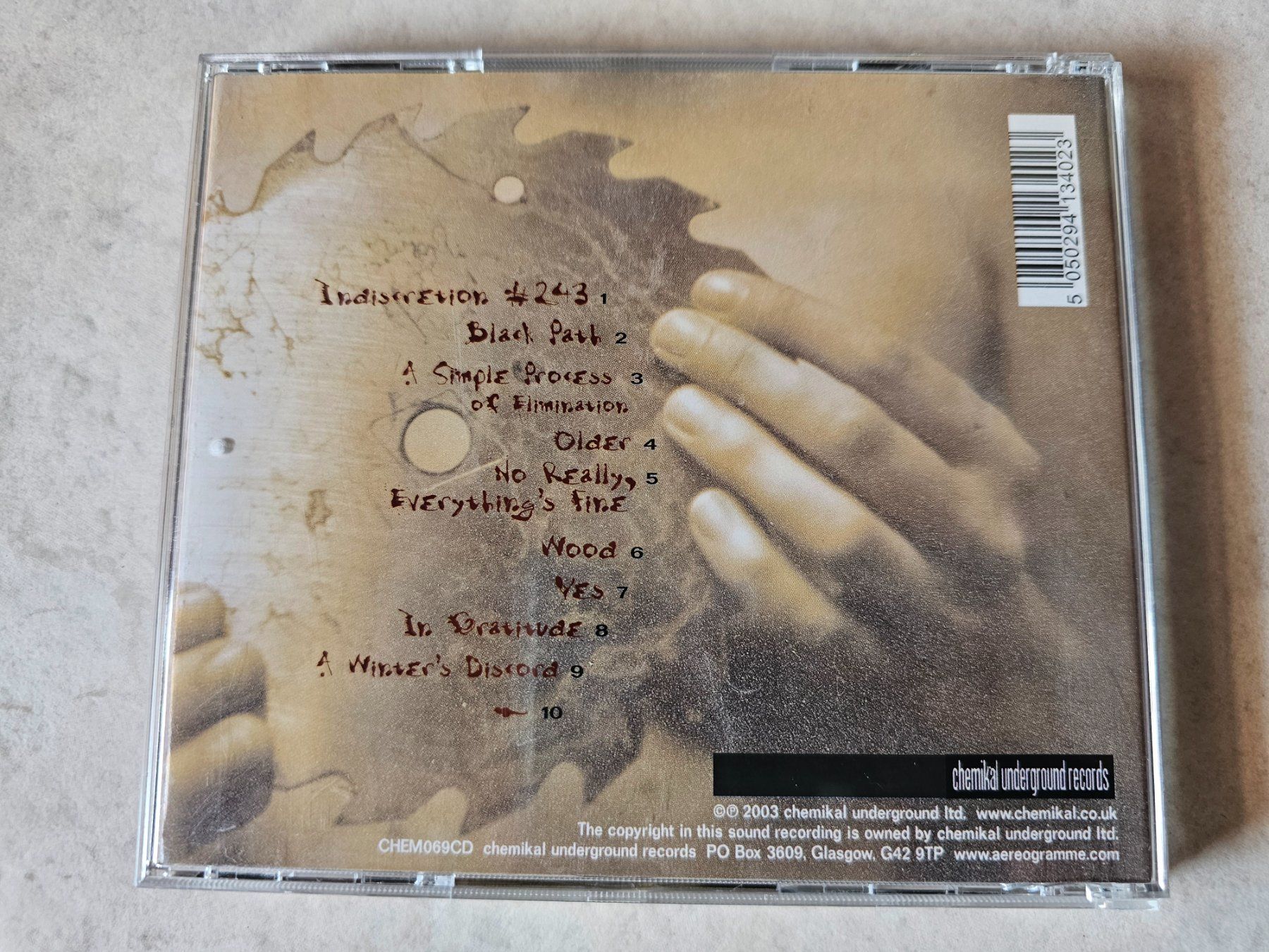 CDs: Aereogramme  -  Sleep And Release – Gebraucht aus Schneisingen von backstore24 1