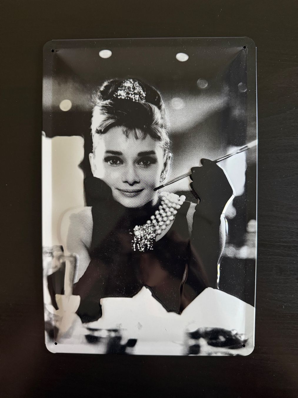 Ecriteaux: Blechschild Audrey Hepburn – Neuf (Voir description) à Luzern par oli_gns7
