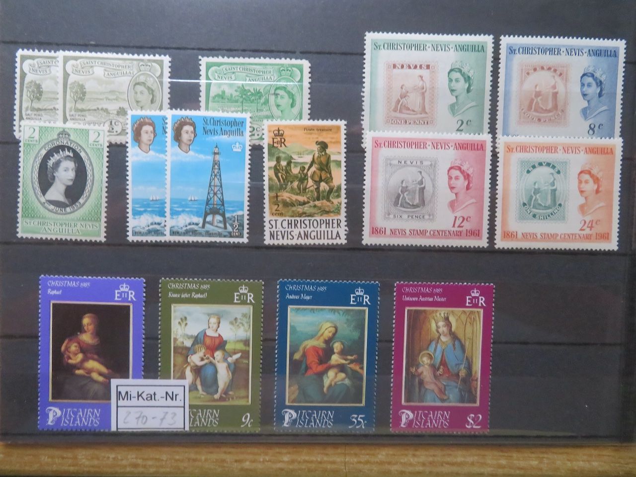 Tutti i francobolli: Grenada, Grenada Grenadinen, St. Christopher, Nevis, Anguill – Usato da Spreitenbach venduto da heitersberg54 1