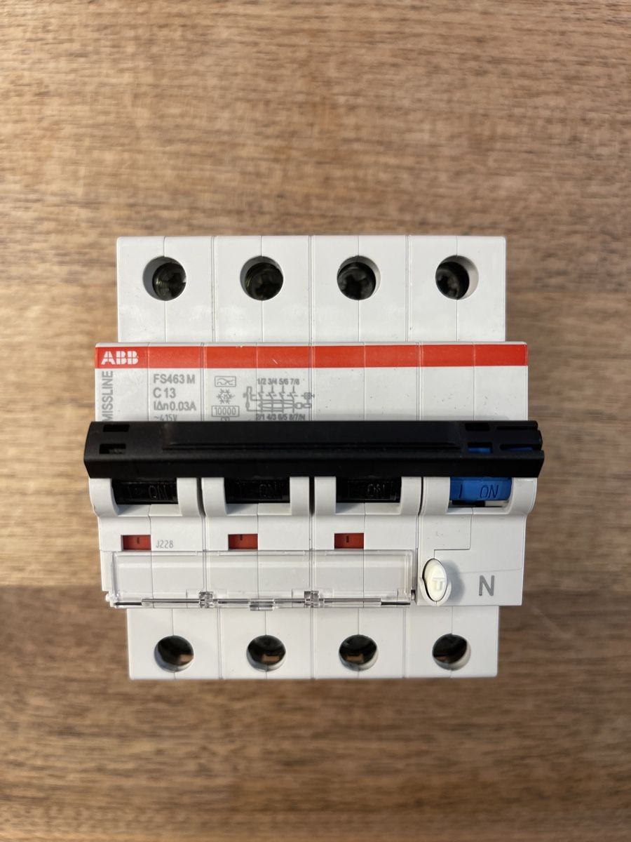 ABB Stromzufuhr: ABB FI/LS C13A Fehlerstrom / Leistungsschutzschalter – Neu (gemäss Beschreibung) aus Ehrendingen von Sansav