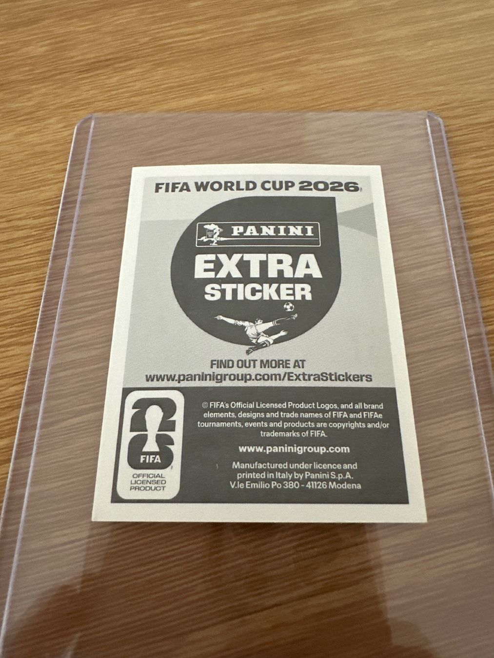 Panini Carte collezionabili: Extra Sticker Lila WM 26: Frederico Valverde – Nuovo e nell'imballaggio originale da Winterthur venduto da sah_gn89 1