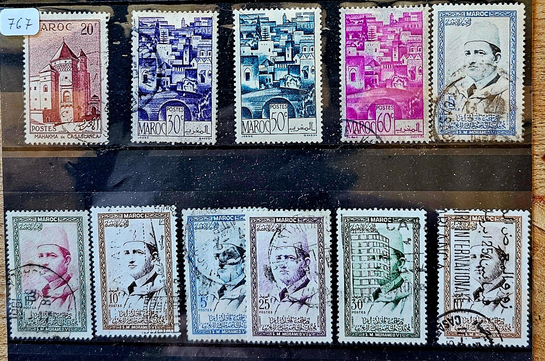 Tutti i francobolli: MAROC timbres anciens – Usato da Les Valettes venduto da Nuba1