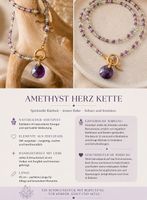Amethyst Kette 45cm