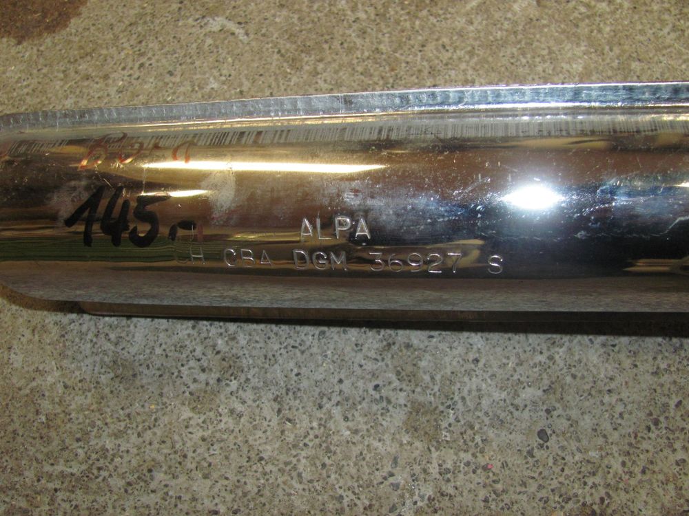 Auspuff Morini, Fifty? ALPA BORA, Fantic Issimo, DGM 36927 (Neu und ...