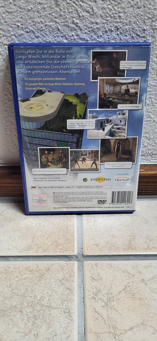 Sony Spiele: PS2 Spiel – Largo Winch – Gebraucht aus Münsingen von Heroism2010 1