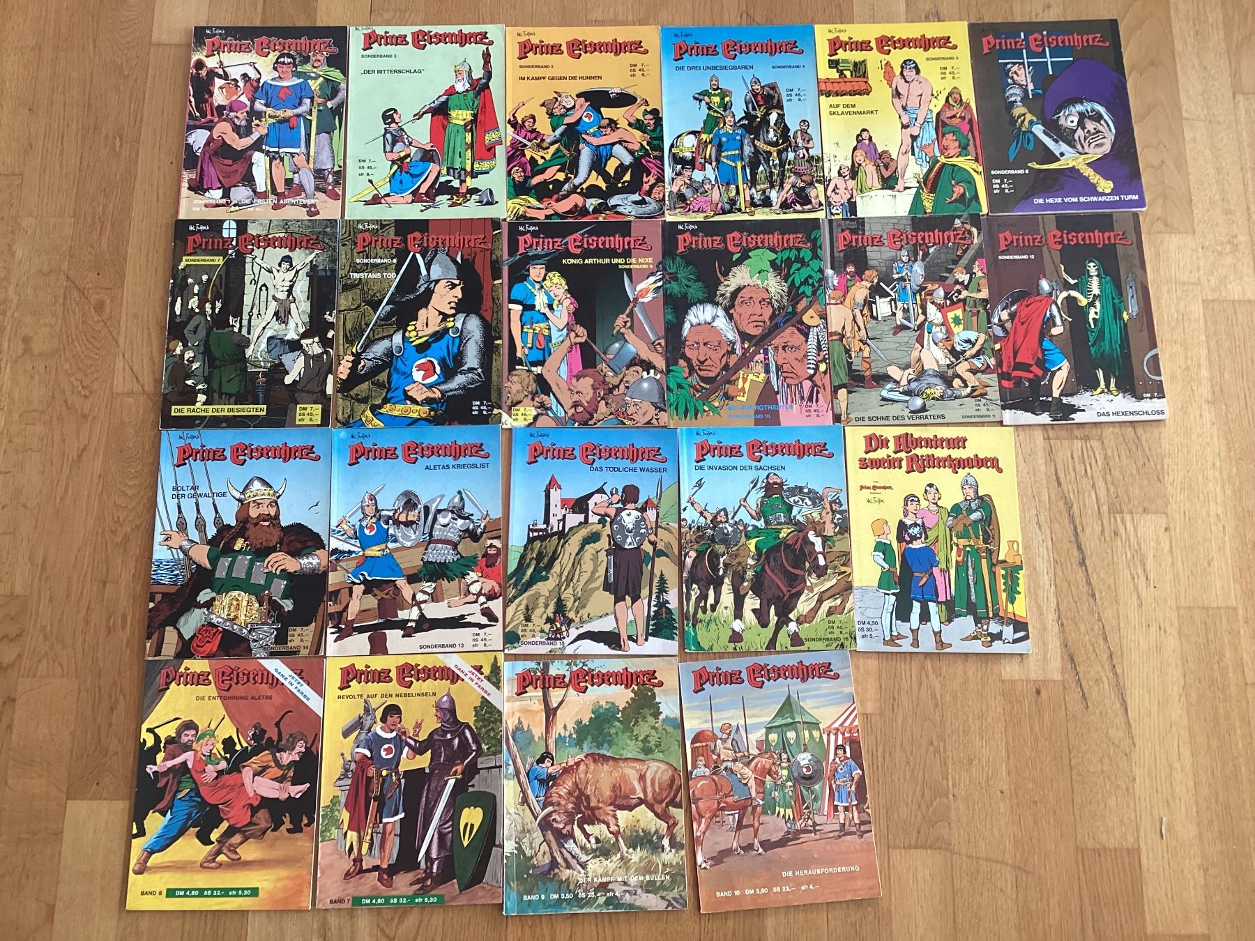 Fumetti: Prinz Eisenherz Comics Sammlung Pollischansky – Usato da Volketswil venduto da tasch71 1