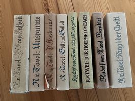 Buch Bücher 8 antike alte Bücher von Rudolf von Tavel
