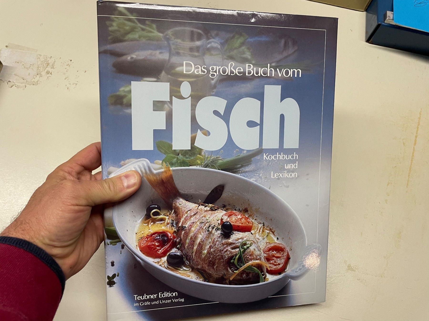 Libri: Tolles Fischbuch neuwertig – Nuovo e nell'imballaggio originale da Winterthur venduto da sportdisco2