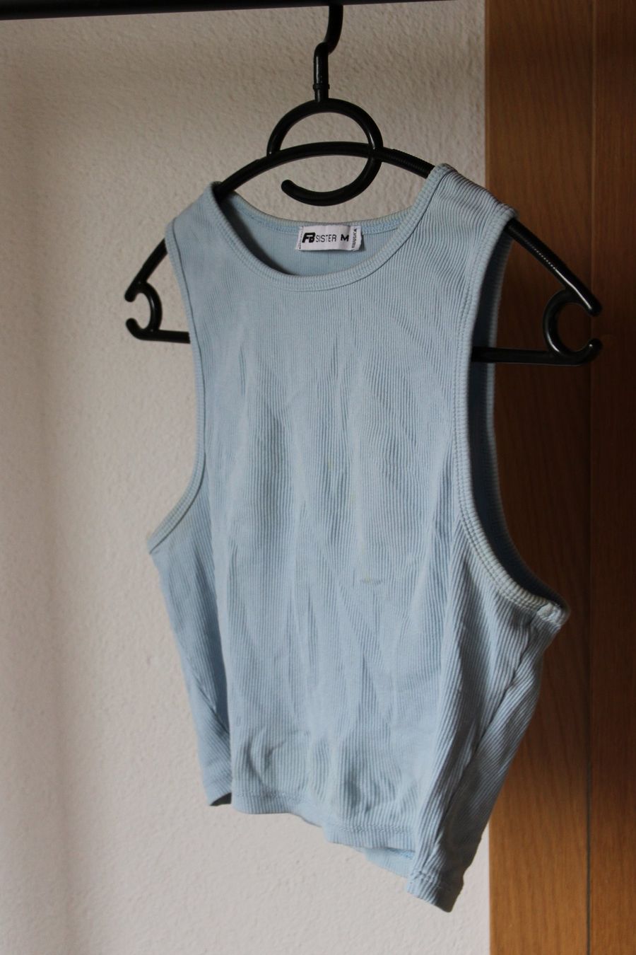 Tops: Top hellblau gerippt – D'occasion à Hombrechtikon par lehnerrr 5