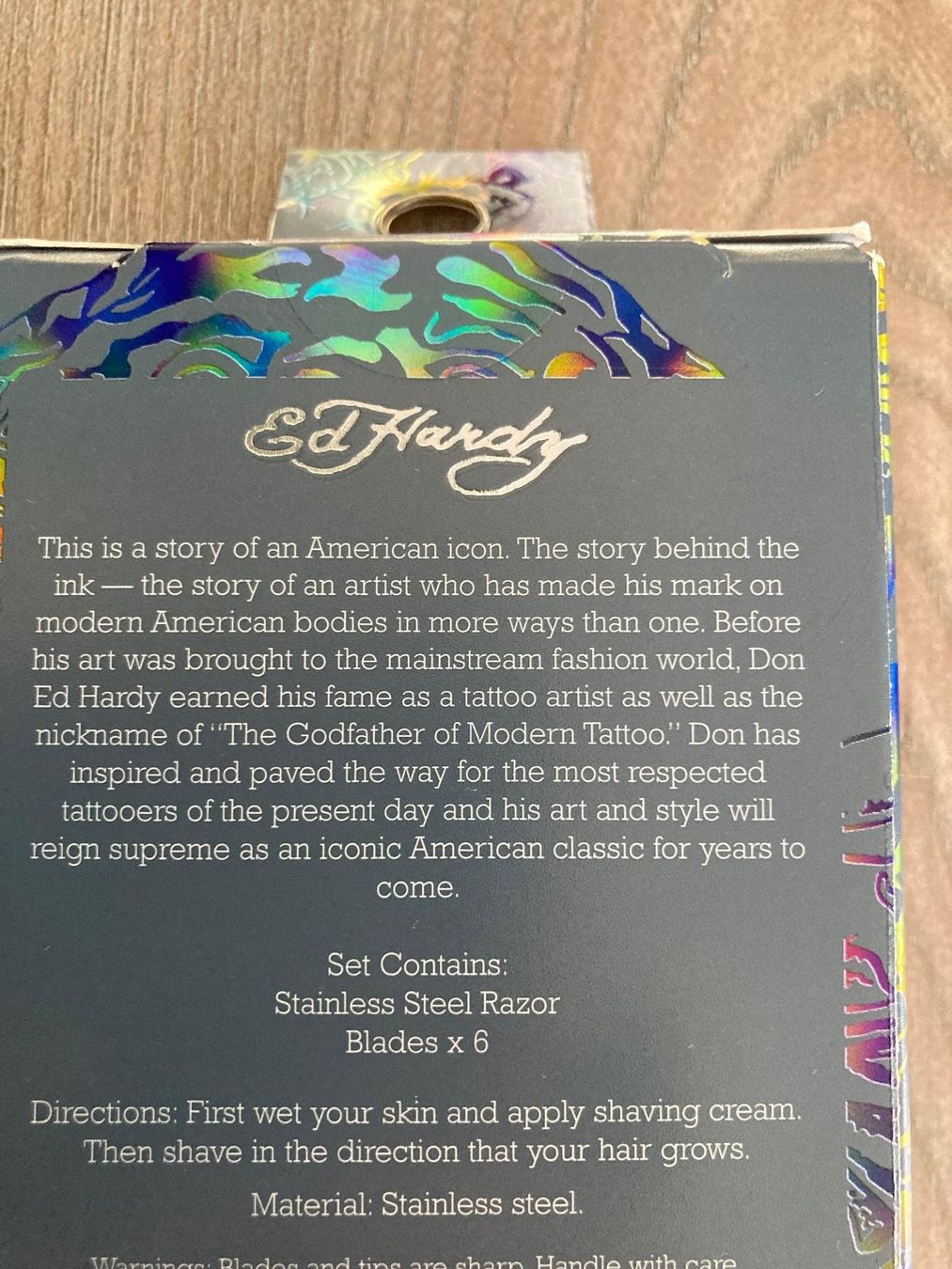 Rasoi & Lamette da barba: (C-E) Ed Hardy Nass Rasierer Neu – Nuovo e nell'imballaggio originale da Jonen venduto da Sevenb 1