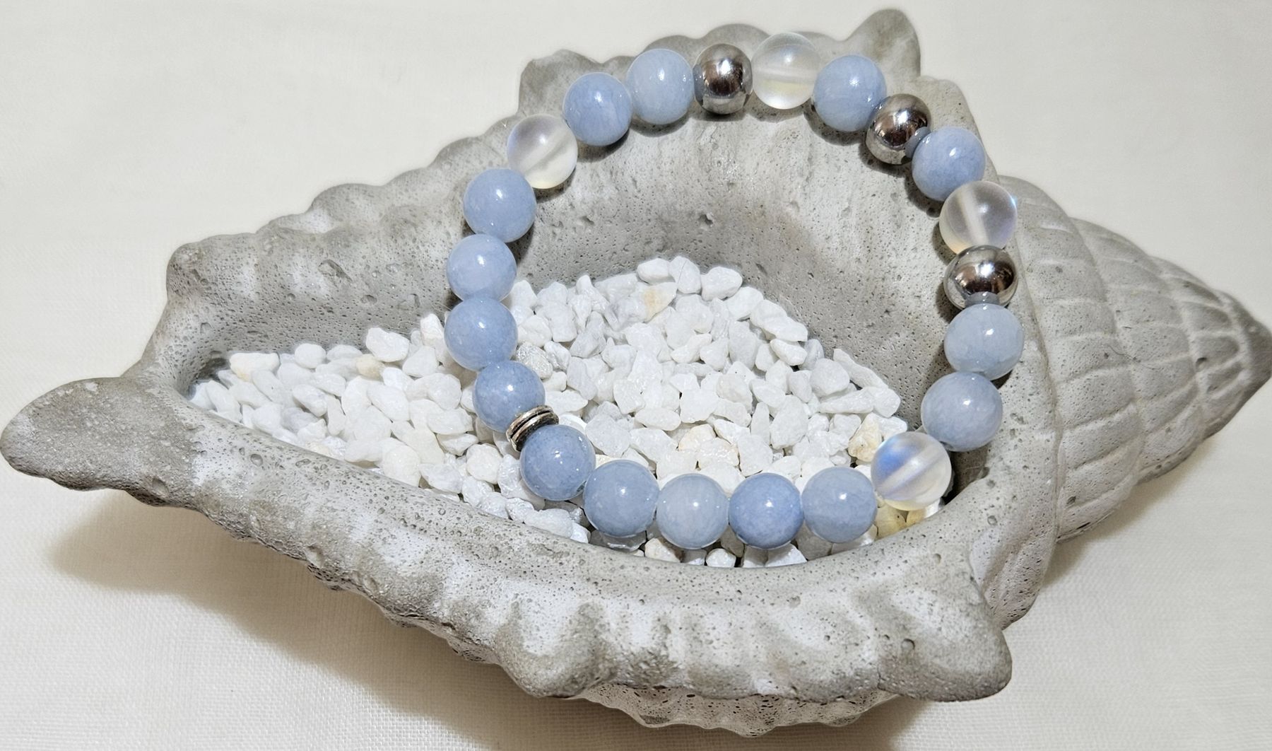 Bracciali & Braccialetti: Aquamarin Armk. - Spendenaktion – Nuovo (secondo la descrizione) da Unterkulm venduto da Nachtigall 2