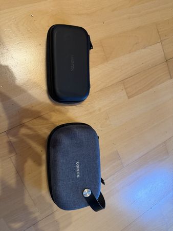 2 UGREEN Cases, Black Grey, good condition