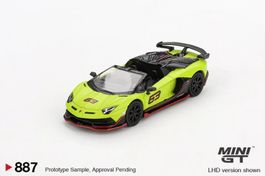 Mini GT Lamborghini Aventador SVJ63 Roadster #887