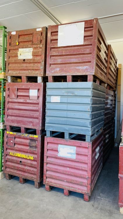 Vallejo Metallboxen Set – 7 Stück, Modellbau & Diorama Zubehör, Verschiedene Größen