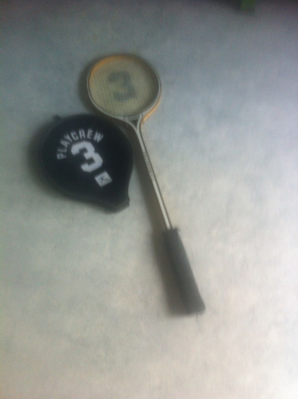 Racchette: Vintage Squashracket Holz – Usato da Seengen venduto da murmelo