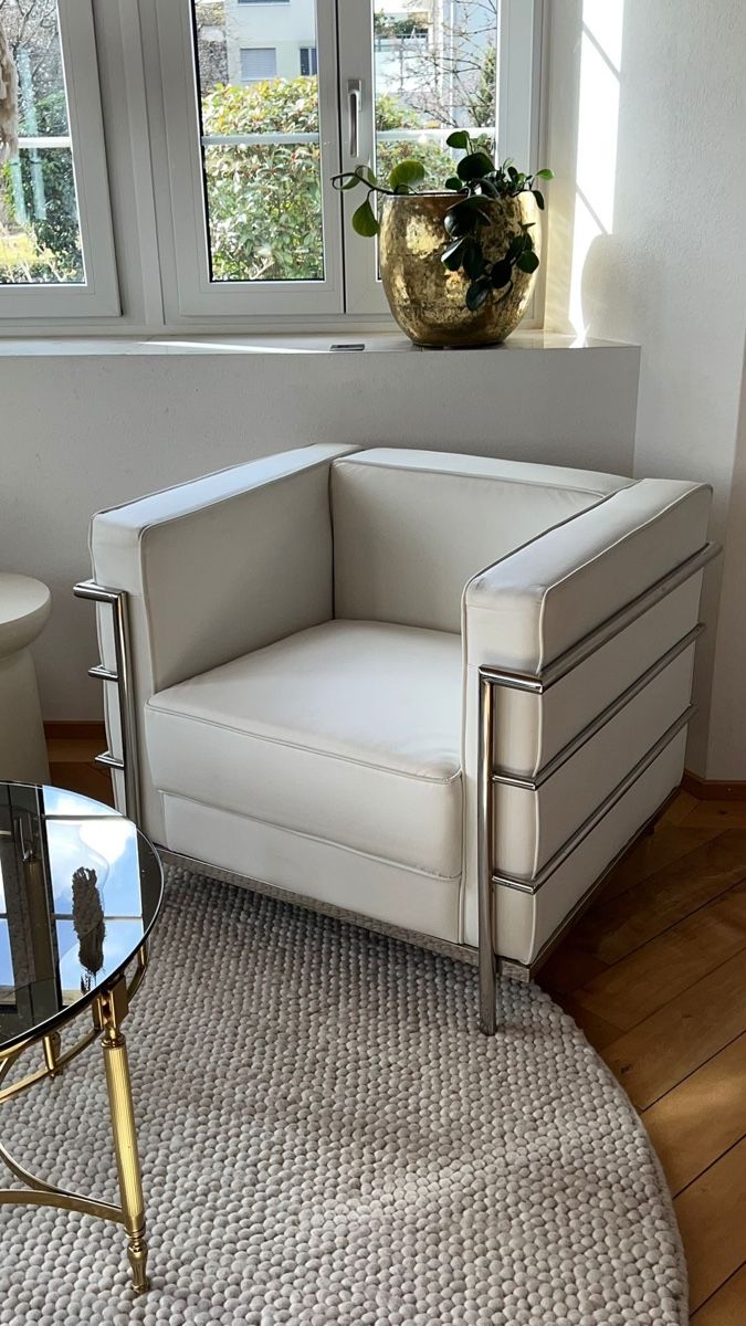 Poltrone: Designer Sessel LC2 Cassina Replika – Usato da Bertschikon Gossau venduto da BAUSTOFFHANDELbucher 4