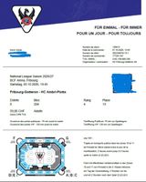 3x Sitzplatz Tickets - Fribourg Gottéron 03.10.26