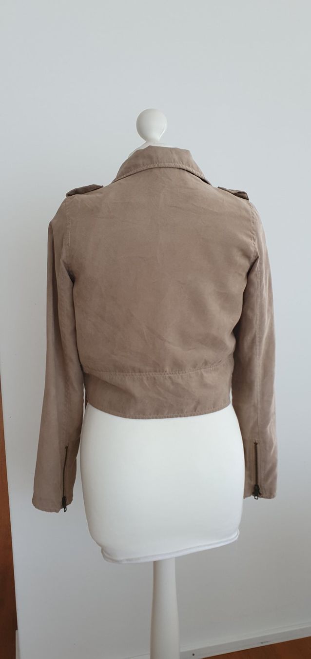 Giacche: Jacke beige Gr. XS Bikerstyle – Usato da Stansstad venduto da InStyle8 9