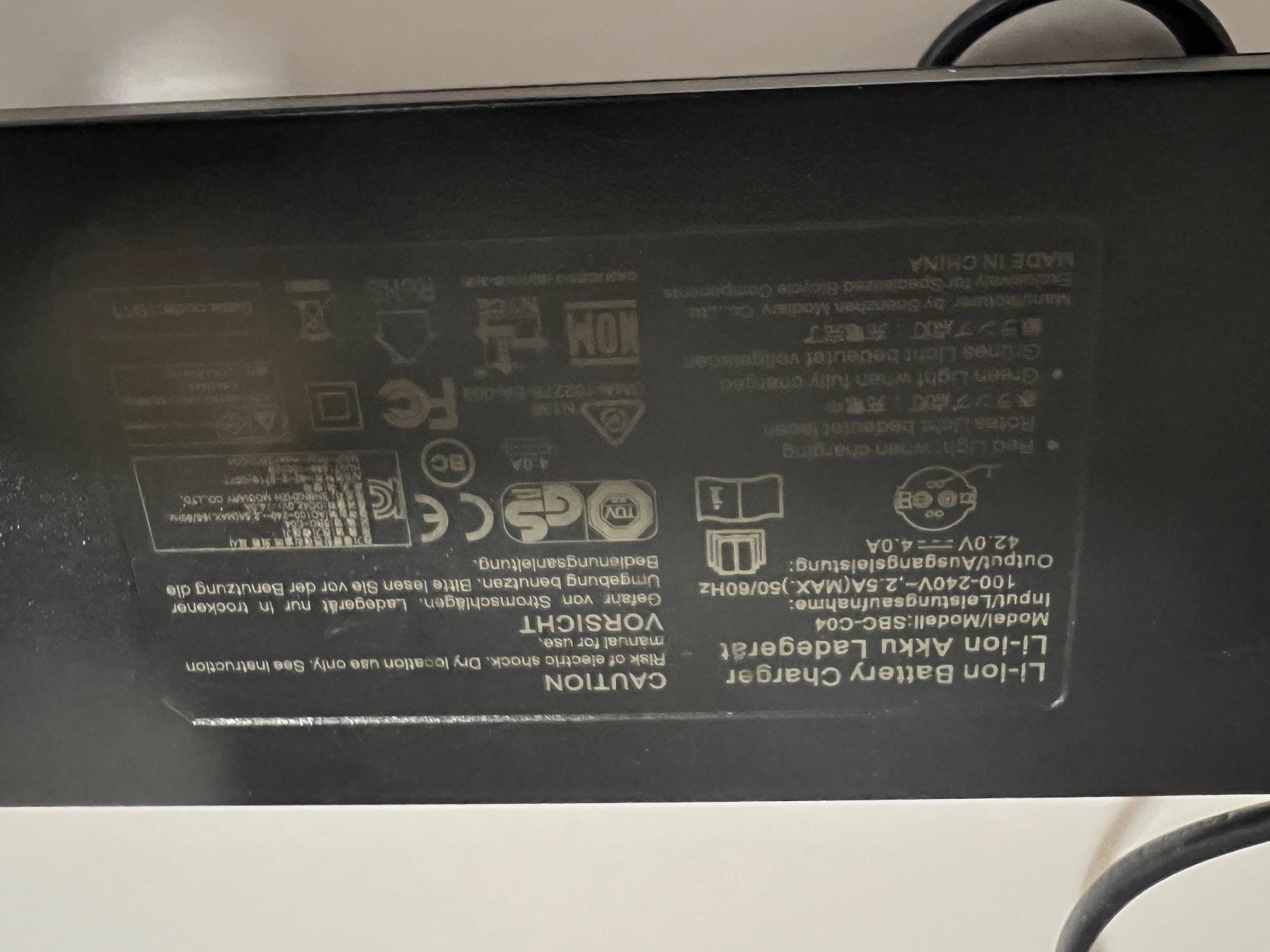 Specialized Chargeurs: Ladegerät für SPECIALIZED Vado – D'occasion à basel par dunia66 2