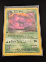 Pokemon Karte Dark Muk 41/82 First Edition