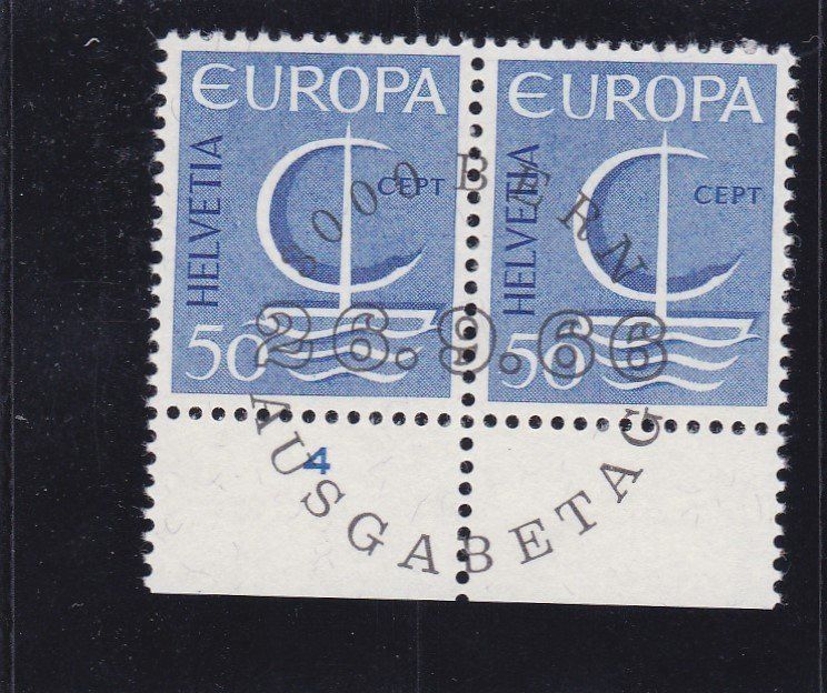 Tutti i francobolli: ET EUROPA 1966 – Nuovo (secondo la descrizione) da Schliern b. Köniz venduto da joni20 1
