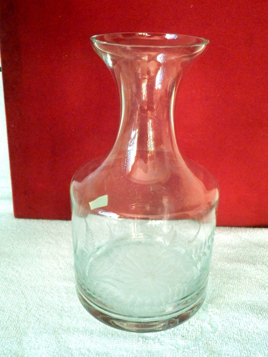 Caraffe: Karaffe oder Vase, Bohemia Hand Made – Usato da Ueberstorf venduto da dinbau