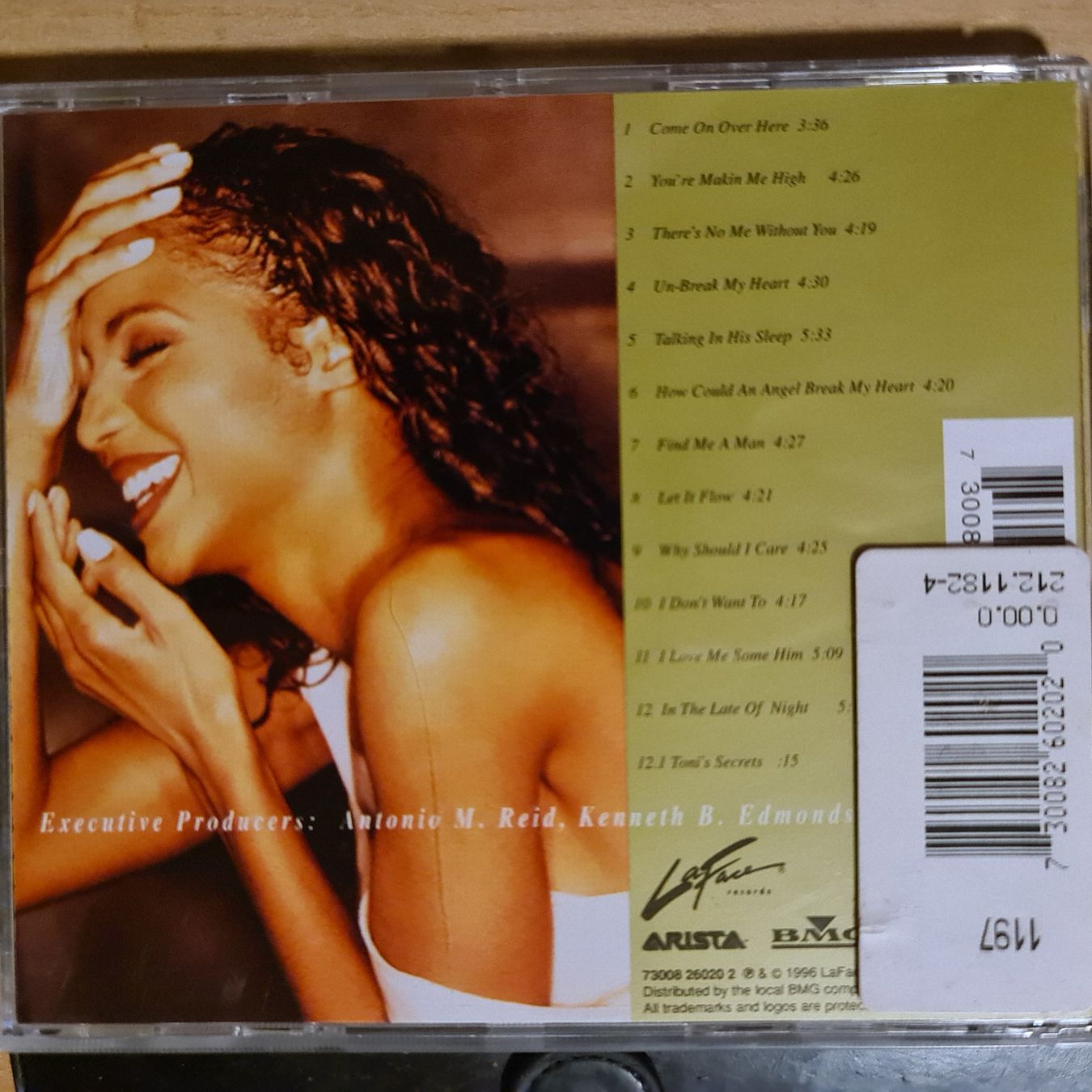 CD: Toni Braxton CD – Usato da Dintikon venduto da Vexi 1