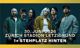 LINKIN PARK Stehplatz hinten 30. Juni 2026 Zürich Letzigrund