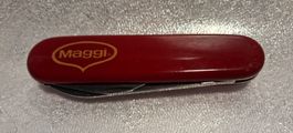 Taschenmesser Sackmesser Victorinox Maggi-Logo rot Vintage