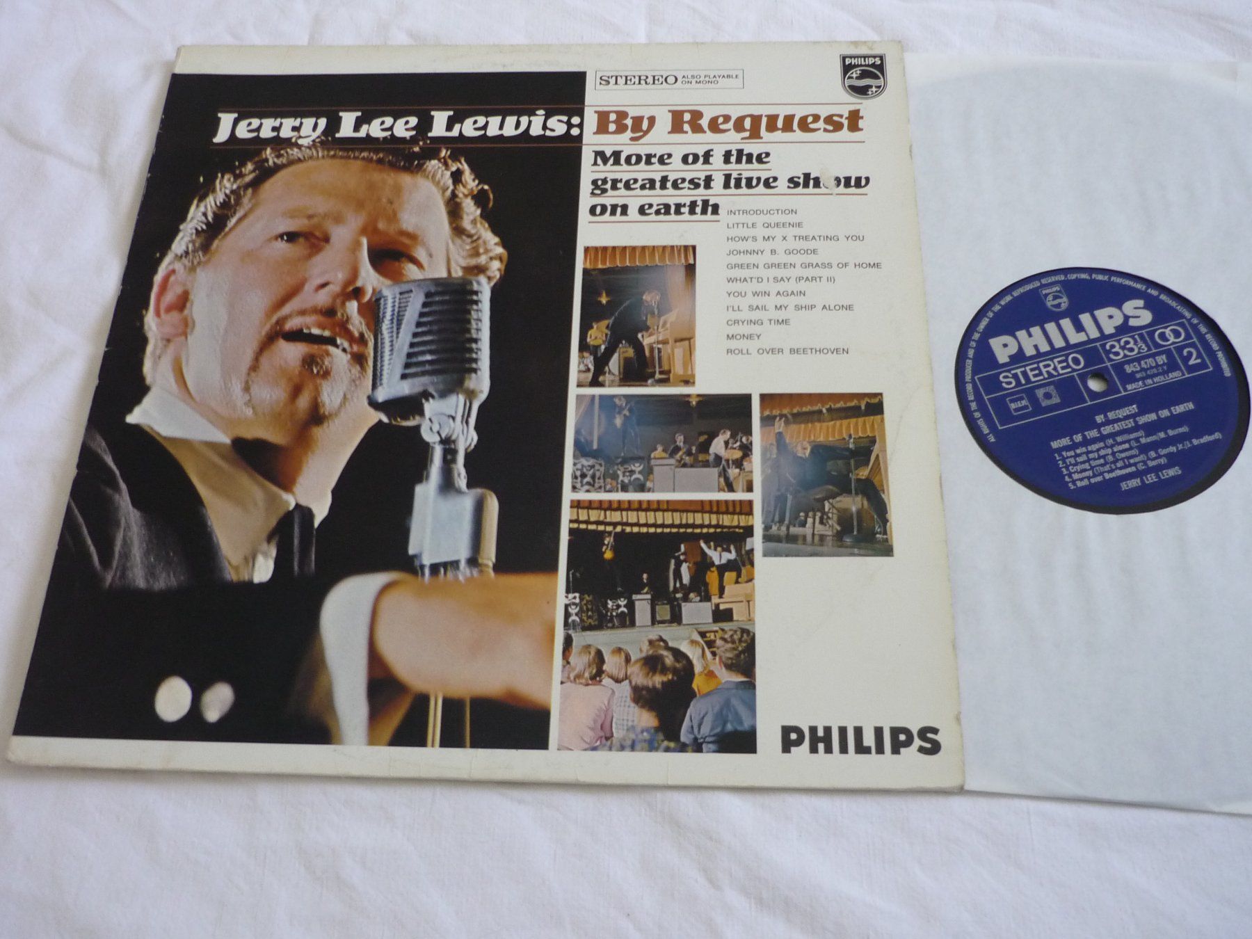 Dischi in vinile: Vinyl Rar - Jerry Lee Lewis - By request – Usato da Beringen venduto da Flatretriever