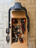 Harley Fat Bob - Zubehör Set Blinker Rasten Nummerhalter etc