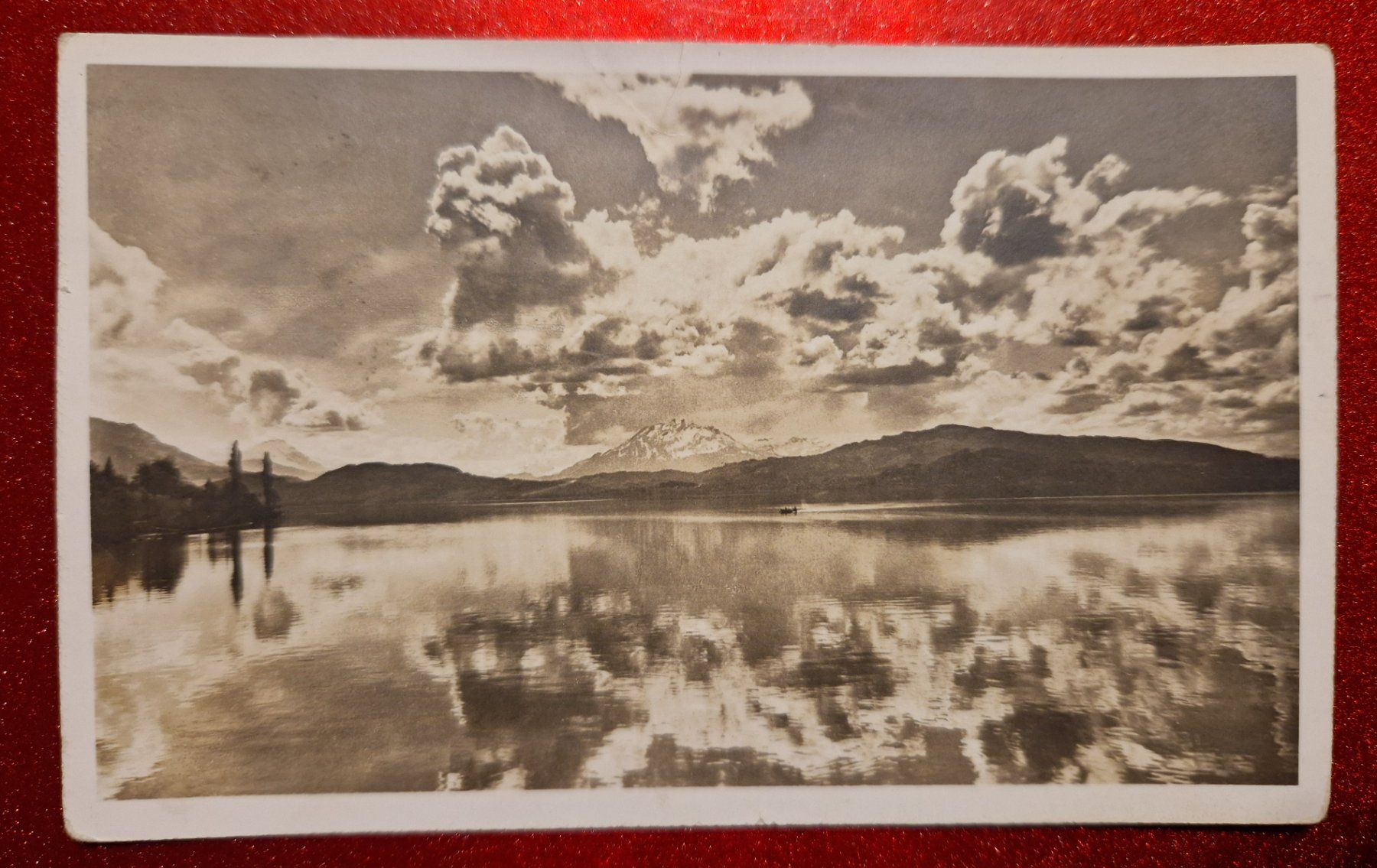 Cartoline postali: Zugersee mit Pilatus 1928 RAR – Usato da Melchnau venduto da Arthurius
