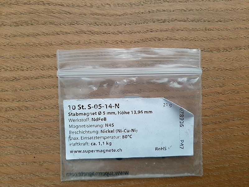 Calamite: 28 Stück Stabmagnete von Supermagnete – Nuovo (secondo la descrizione) da Winterthur venduto da Knikita 3