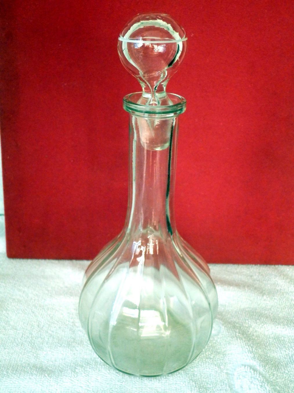 Caraffe: Weinkaraffe, ursprünglich Ölflasche. – Usato da Ueberstorf venduto da dinbau 3