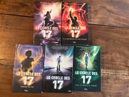 Lot de 5 romans "Le Cercle des 17" de Richard Paul Evans