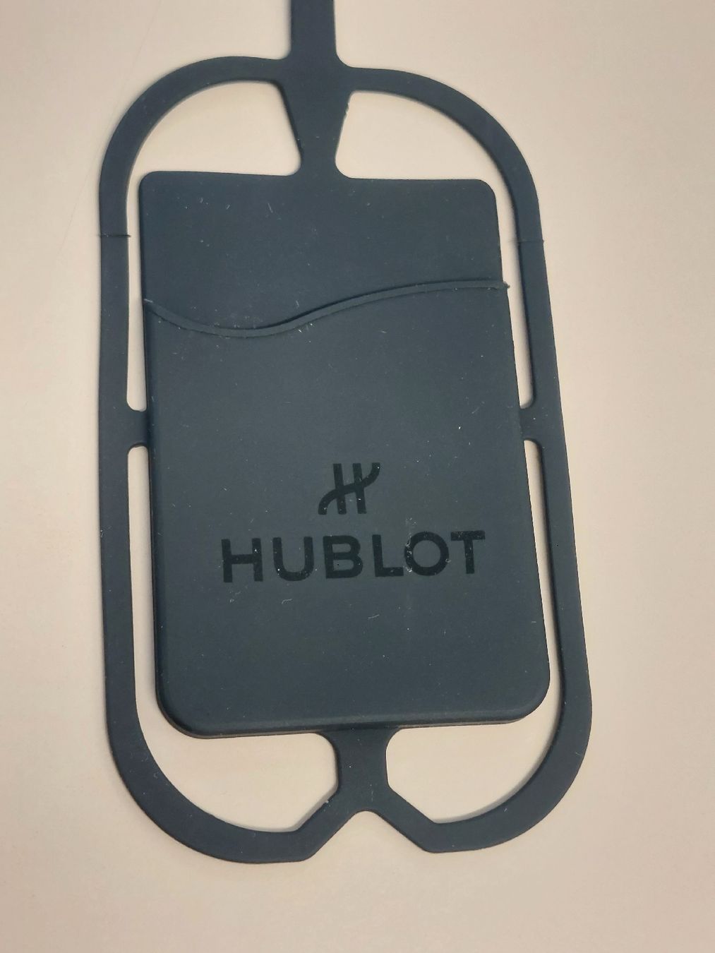 Fibbie per cinture: Koffergurt mit Kartenhalter von HUBLOT – Nuovo e nell'imballaggio originale da Zürich venduto da shimibene 1