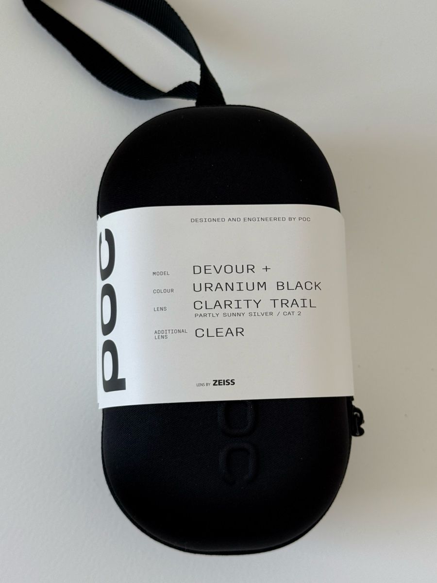 Poc Brillen & Gläser: POC DEVOUR SPORTBRILLE Uranium Black, NEU – Neu und originalverpackt aus Rohrbach von WhiteCornus 6
