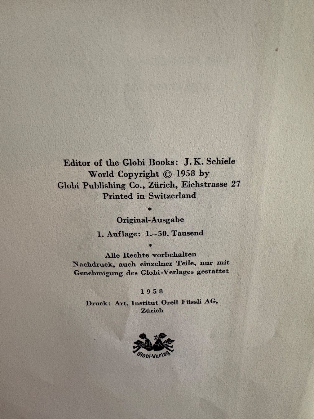 Libri: Globis Abendteuer auf dem Meeresgrunde – Usato da Zürich venduto da sch_kqj7 1