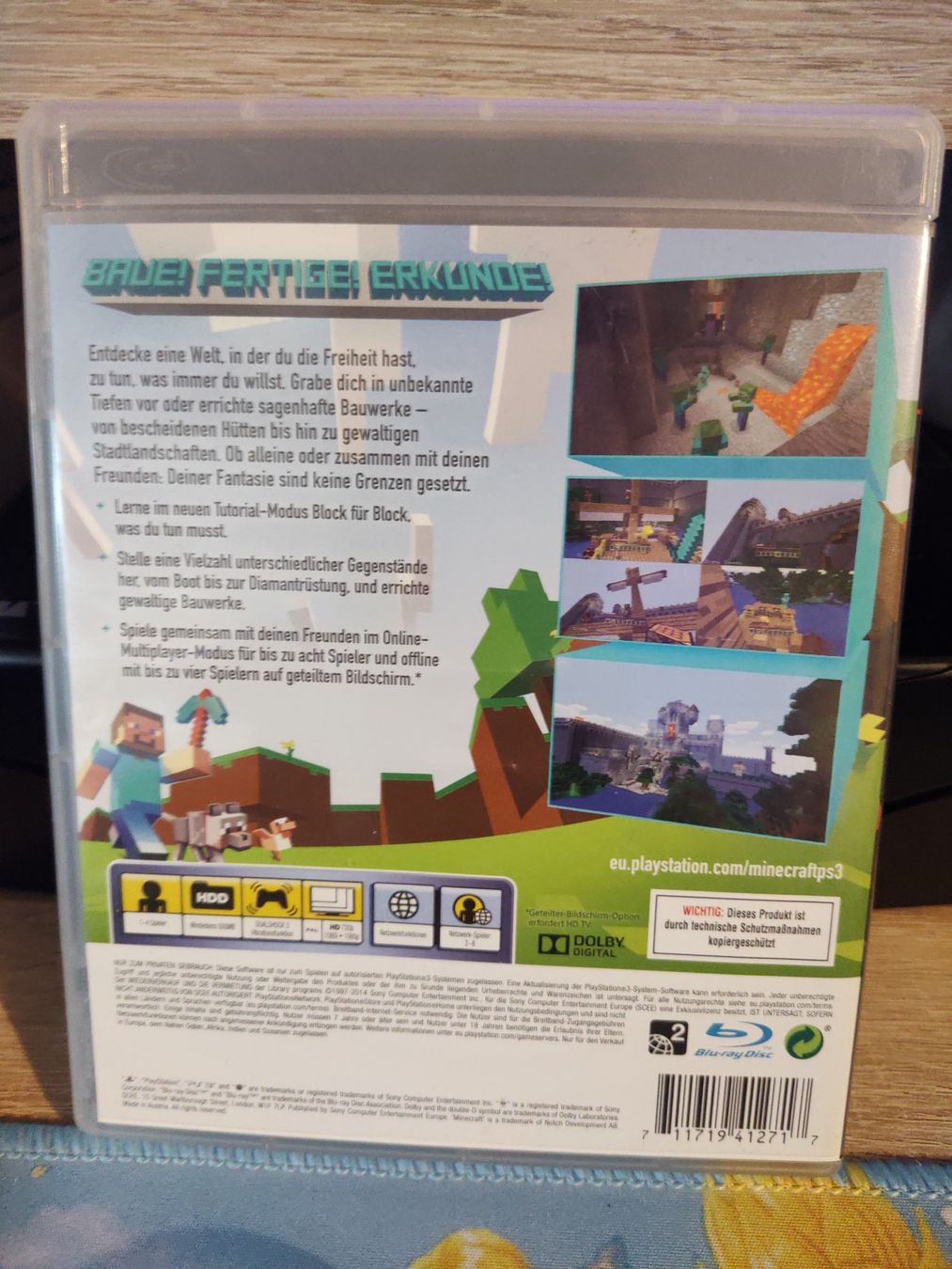 Sony Giochi: Jeu vidéo Minecraft PlayStation 3 Edition PS3  – Usato da fribourg venduto da GameSpot 1