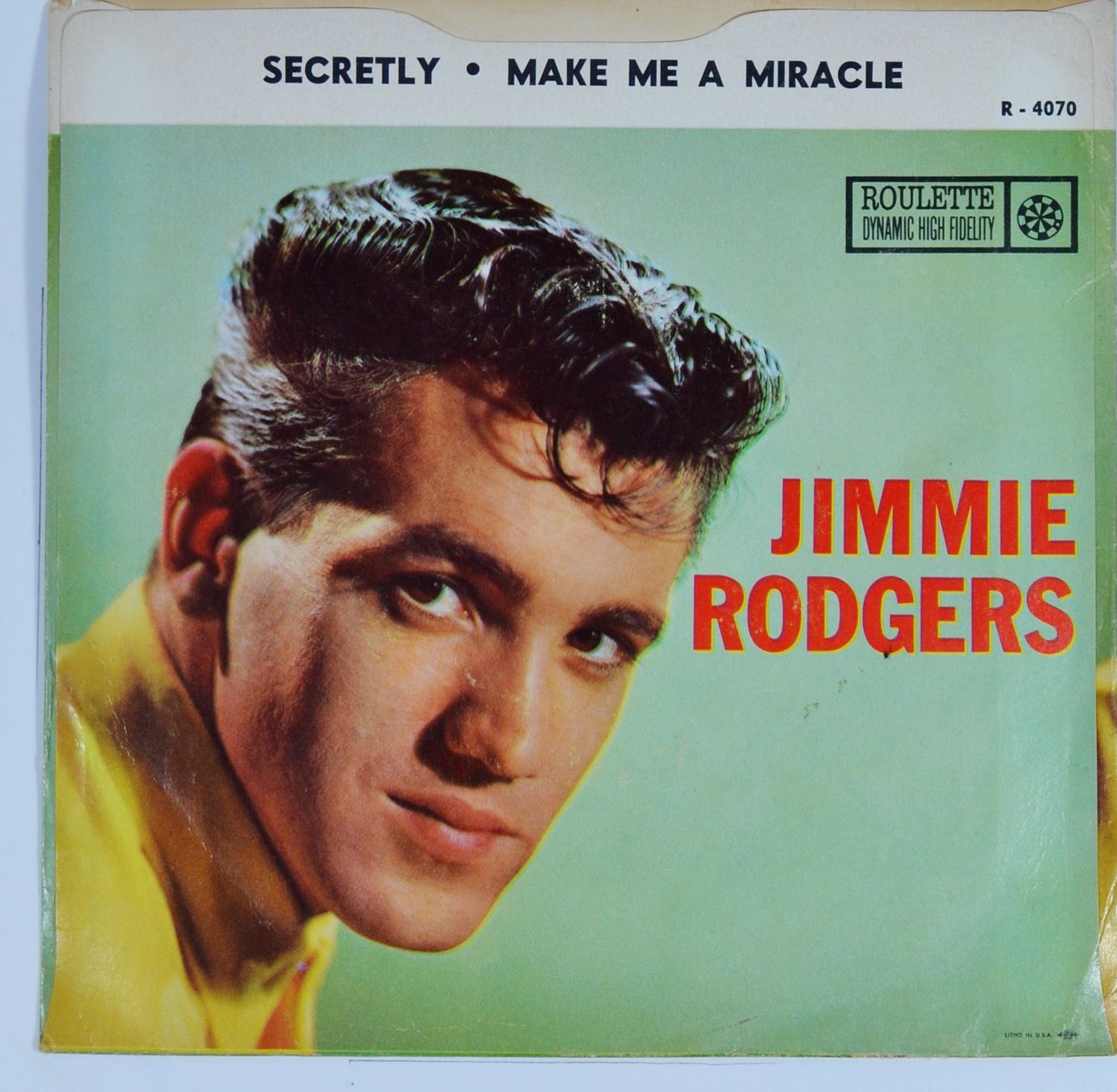 Dischi in vinile: Single: JIMMIE RODGERS - Secretly – Nuovo (secondo la descrizione) da Frenkendorf venduto da Yard-Sale-2000 1